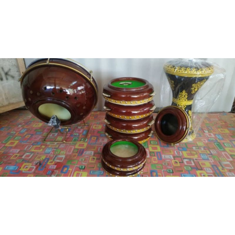 hadroh jepara full set motif