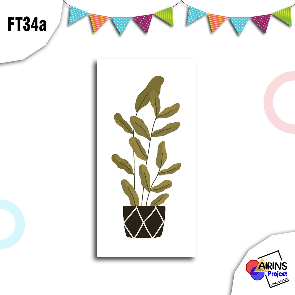 Walldecor Cactus / Pajangan Dinding / Pajangan / Hiasan Dinding - FT34