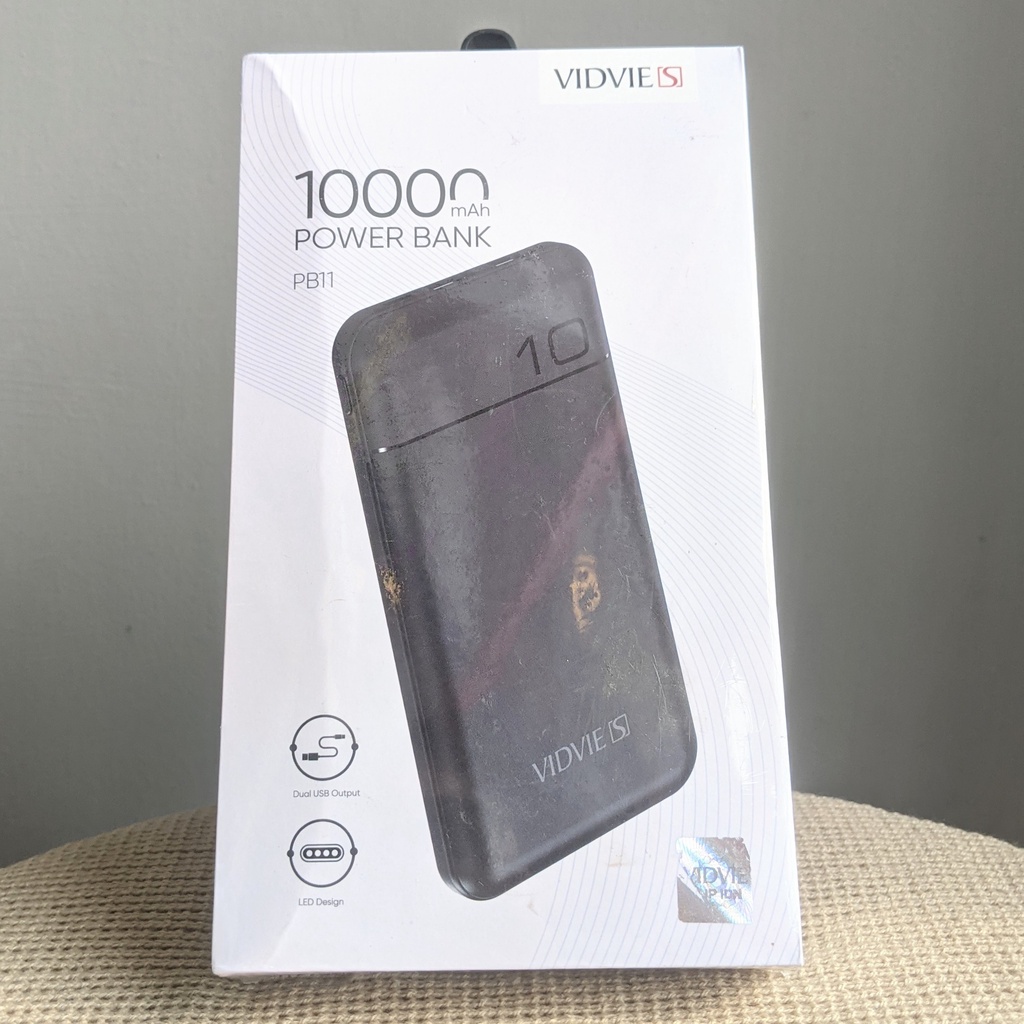 [PROMO] NEW SPB11 Vidvie S Power Bank 10000 mAh Dual USB Output Port USB, Lampu LED PB11, Airplane F