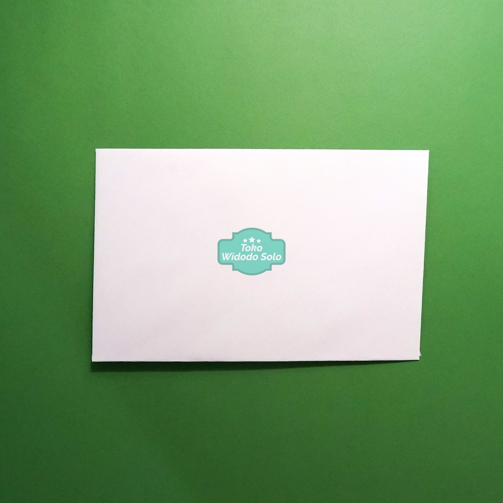 

Amplop Putih Polos Kecil Merpati Gummed Envelope Diamond Lem 11x7cm - 1 Lembar