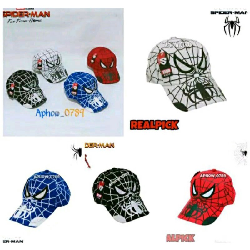 TERMURAH [REALPICT] topi anak Batman Motif bordir