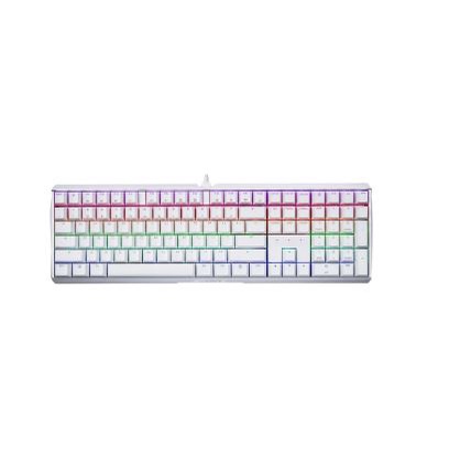 Keyboard gaming mechanical cherry wired usb 2.0 full size 5 + 104 keys white mx board 3.0 s 3.0s rgb