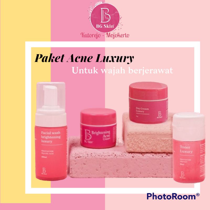 Beauty Glow Skincare Paket Acne Luxury