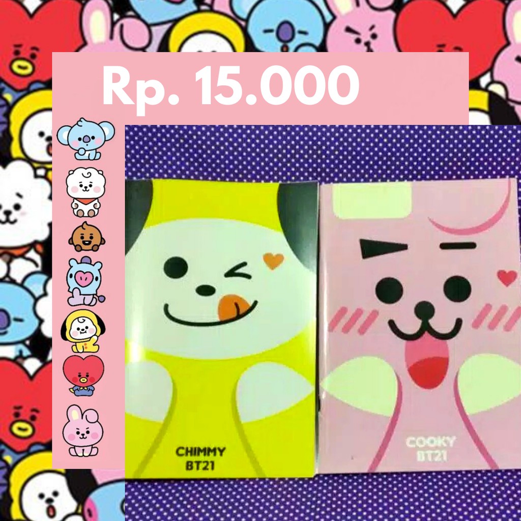 BUKU TULIS BT21