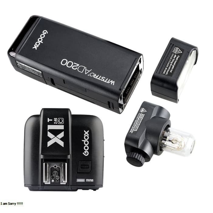 Godox AD200 Pocket Flash and X1T-N Trigger for nikon