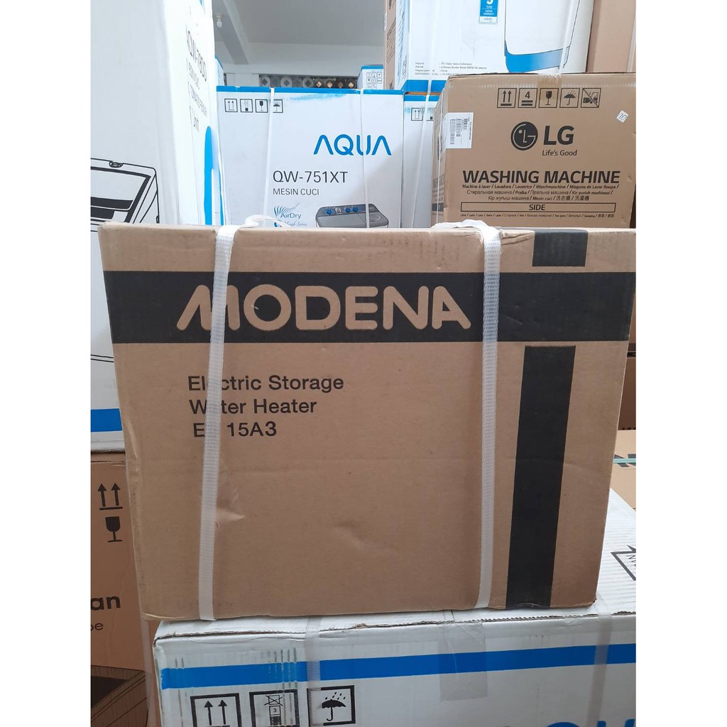 Modena Water Heater Listrik 15 Liter Pemanas Air Listrik ES15A3 350W