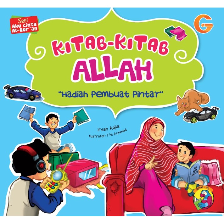 Gema Insani Buku Anak - Seri Aku Cinta Al Quran - Kitab-Kitab Allah