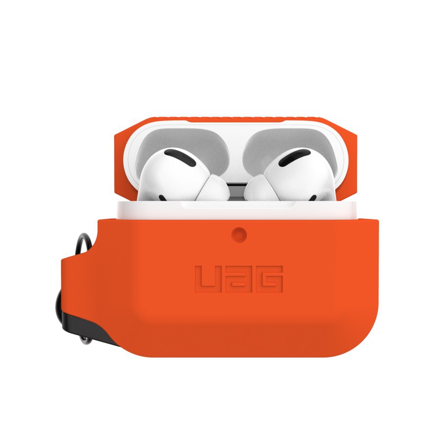 UAG AirPods Pro Case Silicone dengan Military Drop-Tested Standards Carabiner yang Dapat Dilepas