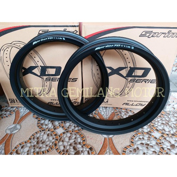 VELG PAKET 300 350 RING 17 V ROSSI SPRINT XD