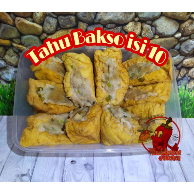 Tahu Bakso Isi 10 Pcs Tahu Baso Shopee Indonesia