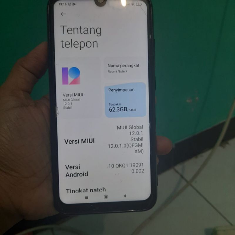 Redmi Note 7 Bekas