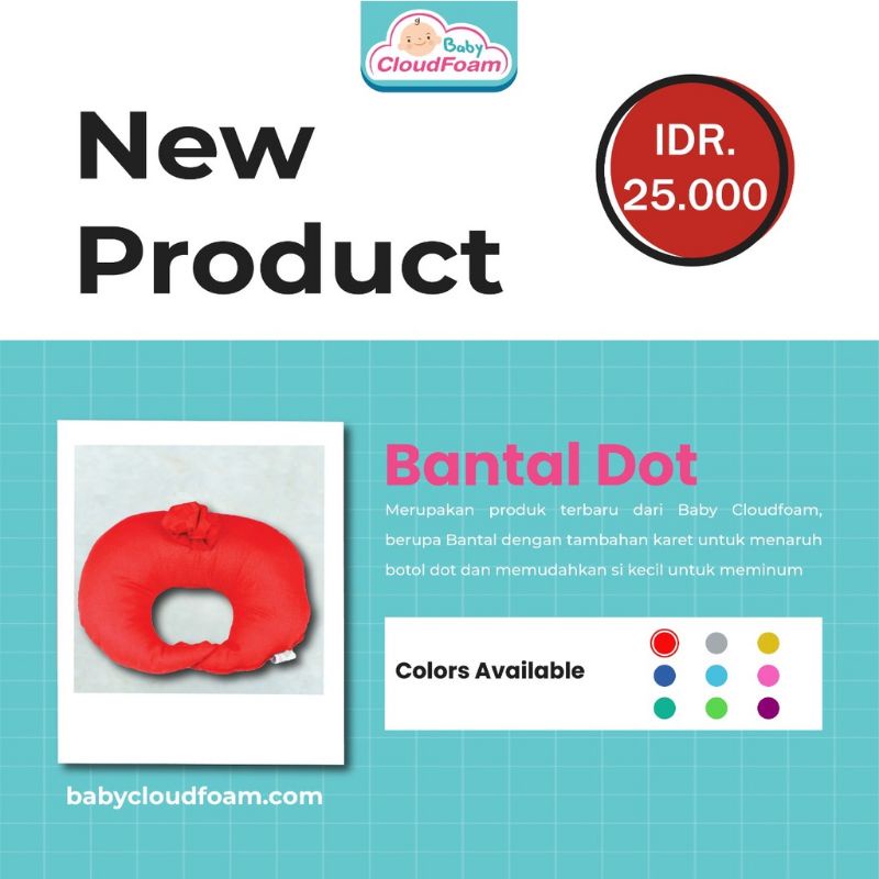 BANTAL DOT ANTI SEDAK