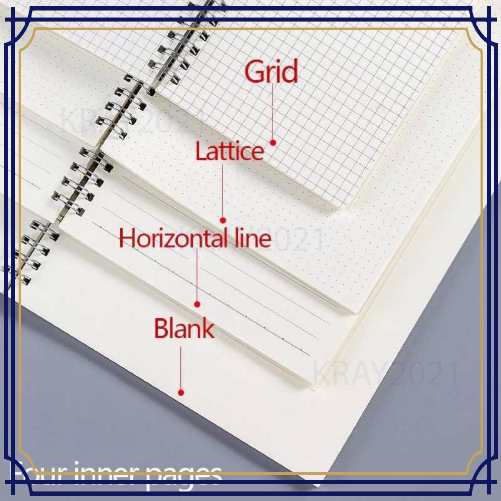 Buku Binder Catatan Jurnal Harian Notebook Ukuran A5 -AT870