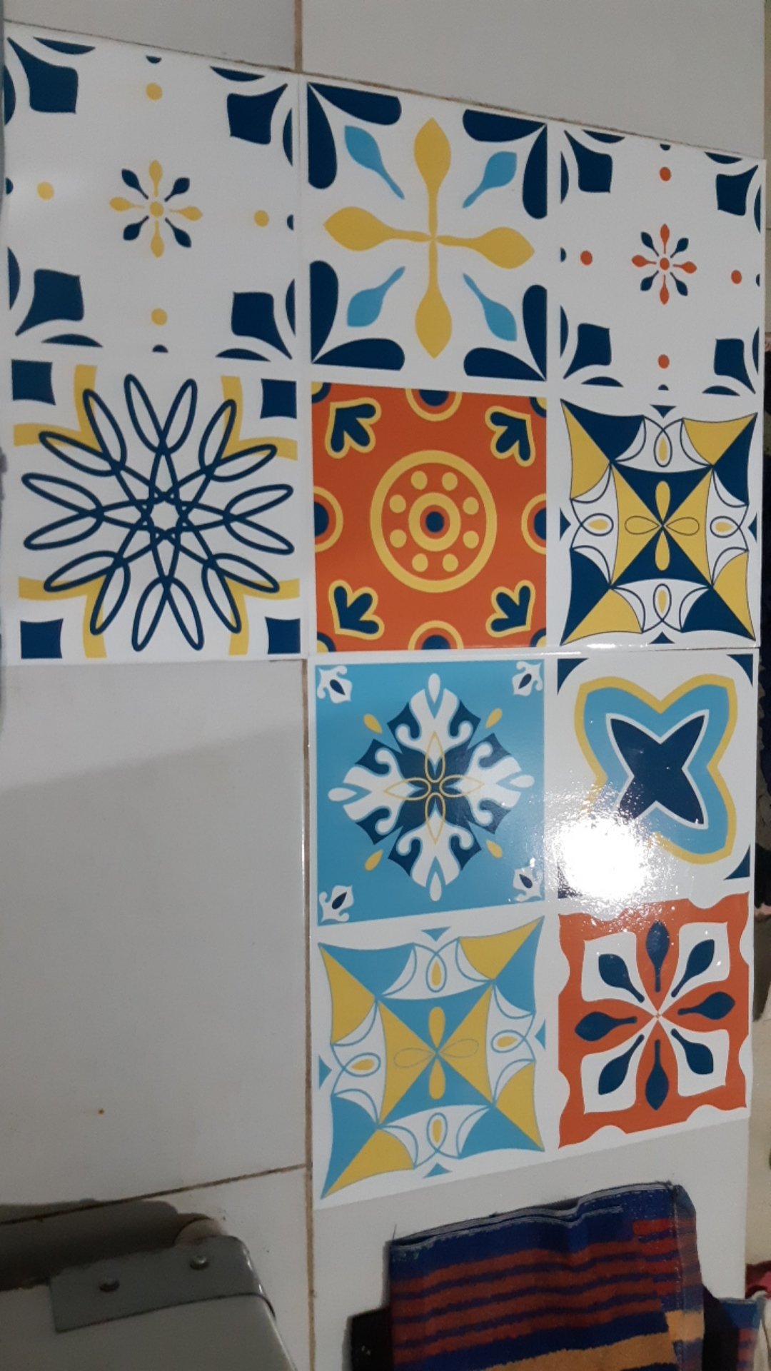 [sticker Dinding Dan Stiker Lantai] Bisa Untuk Perabot Seperti Kulkas Kompor Mesin Cuci - Ornamen 1