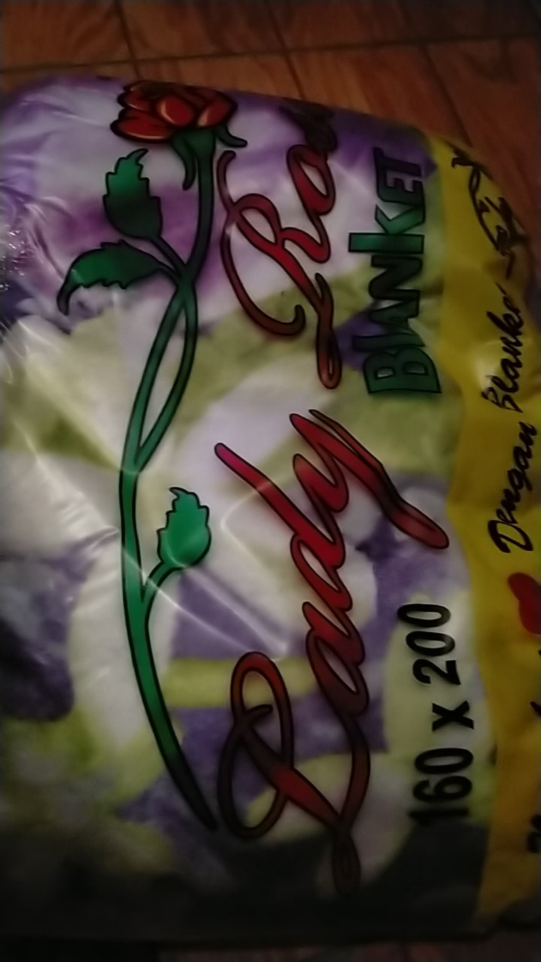 Selimut Lady Rose 160 160x200 Janice