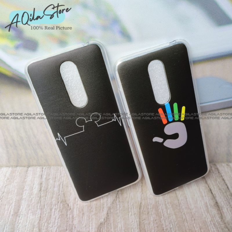 Softcase China Mobile A4s / M760 Case Silicon Black Motif