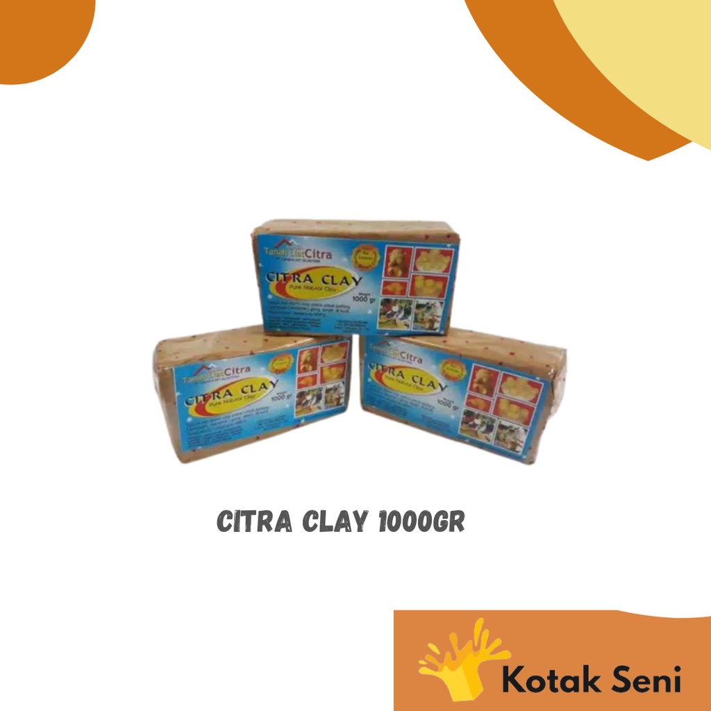 

CITRA CLAY 500GR / TANAH LIAT CITRA