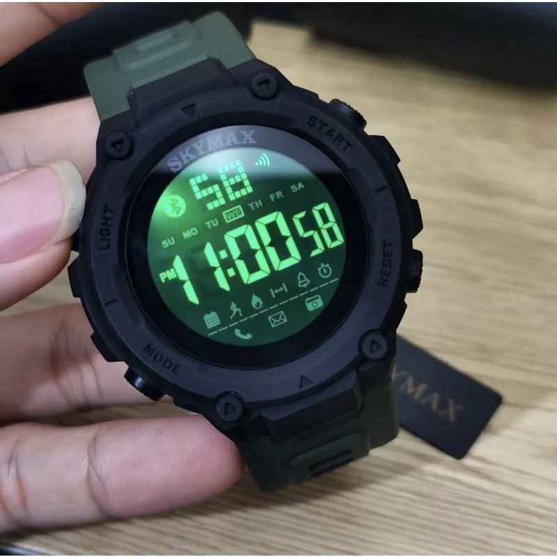 Jam Tangan Digital Sport Pria Original Anti Air Waterproof Terbaru Tahan Air Branded Standard Militer Keren Skymax