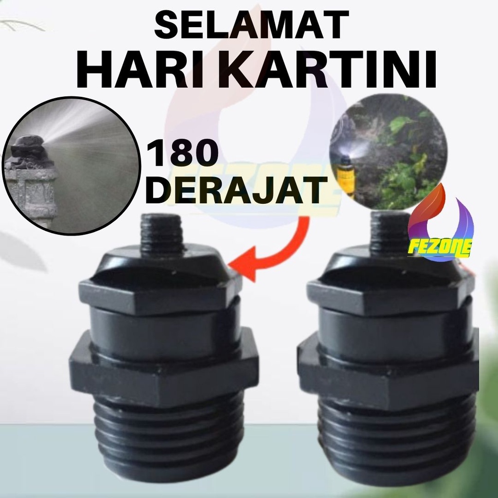 SPRINKLER IRRIGATIONHEAD SPRAYER 180 DERAJAT UNTUK TAMAN KEBUN AIR FEZONE