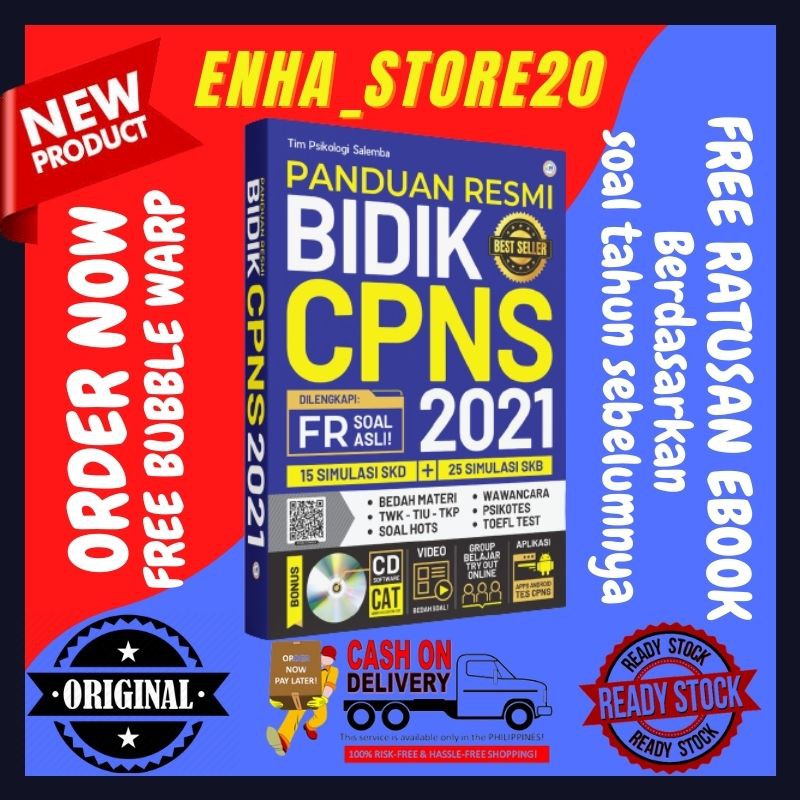 Buku Cpns Panduan Resmi Bidik Cpns 2021 Terbaru Forum Edukasi Bonus Ratusan Ebook Cpns Shopee Indonesia