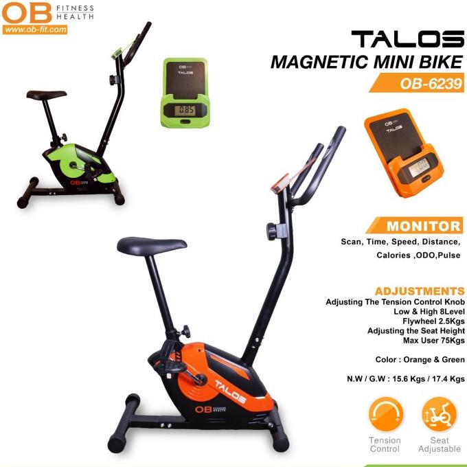 Sepeda Statis Magnetik OB FIT OB-6239 sepeda fitness