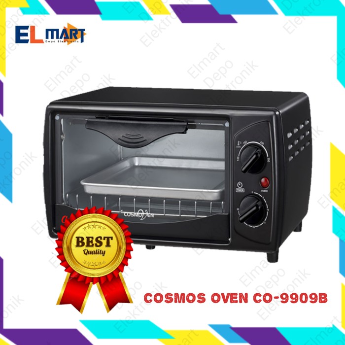 COSMOS oven low watt 9 liter CO 9909 B / pemanggang 9L CO9909 w