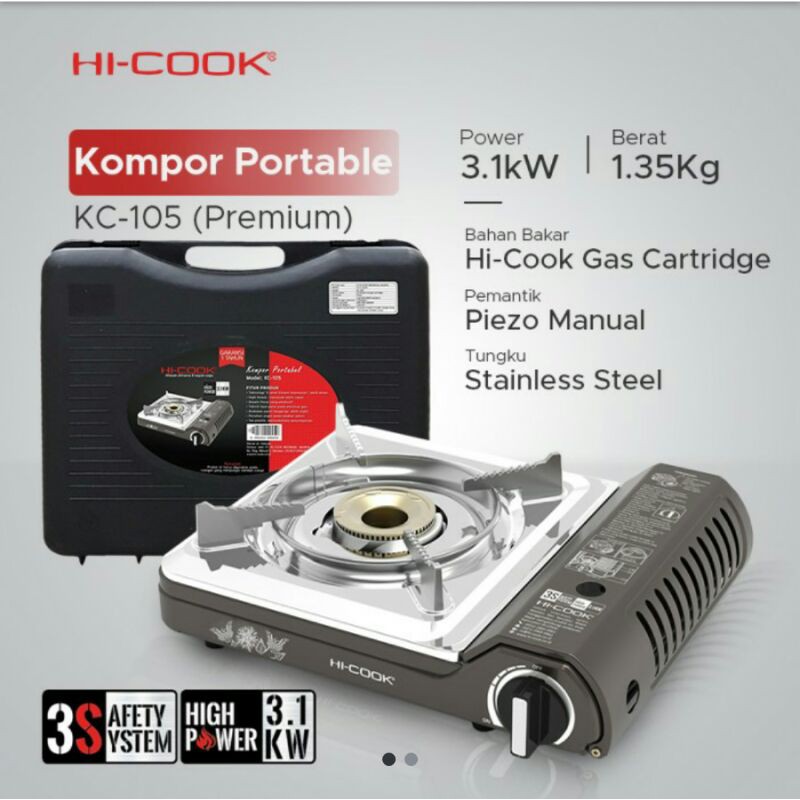 Kompor Portable Hi Cook KC-105