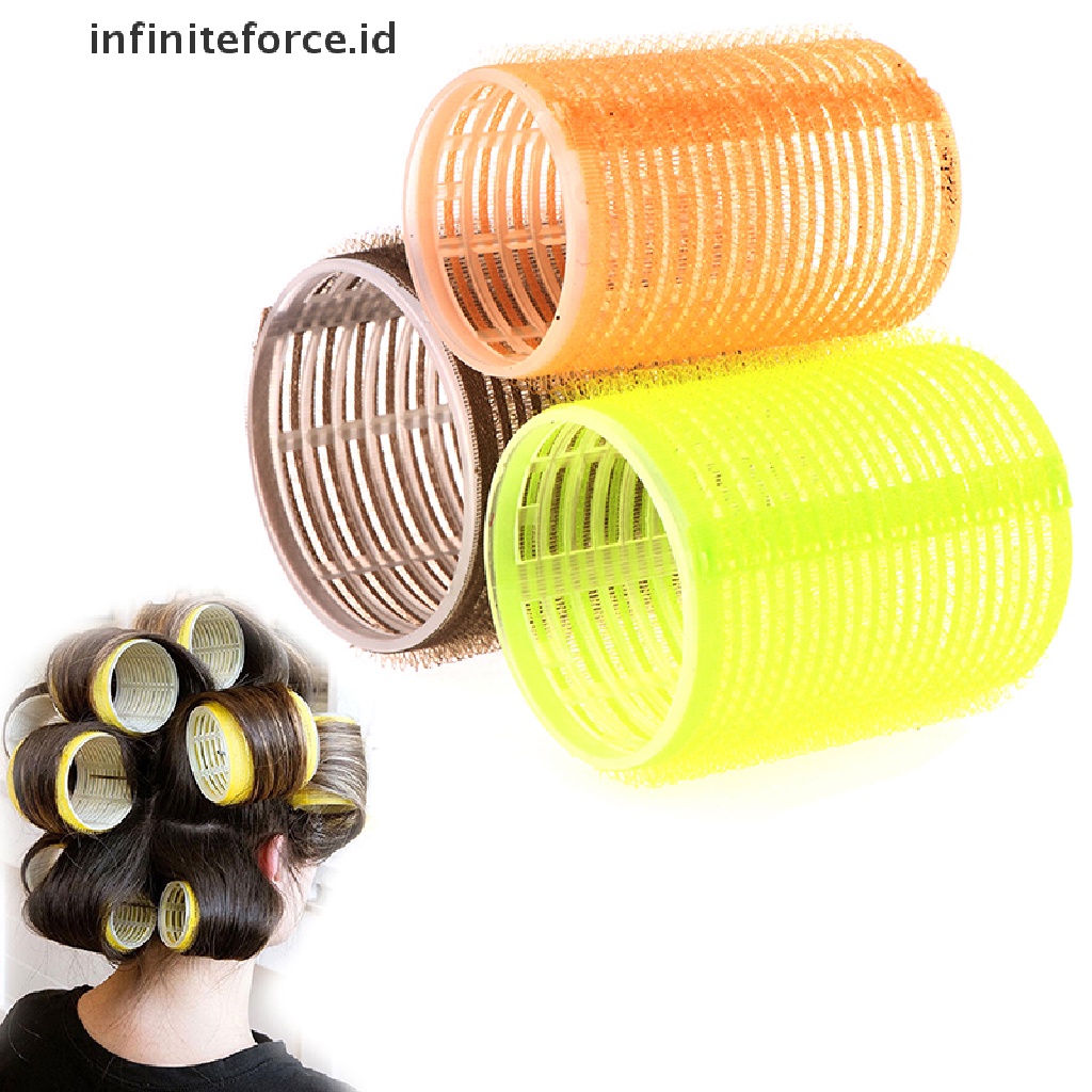 (Infiniteforce.Id) Alat Pengeriting Rambut Self Grip Untuk Salon