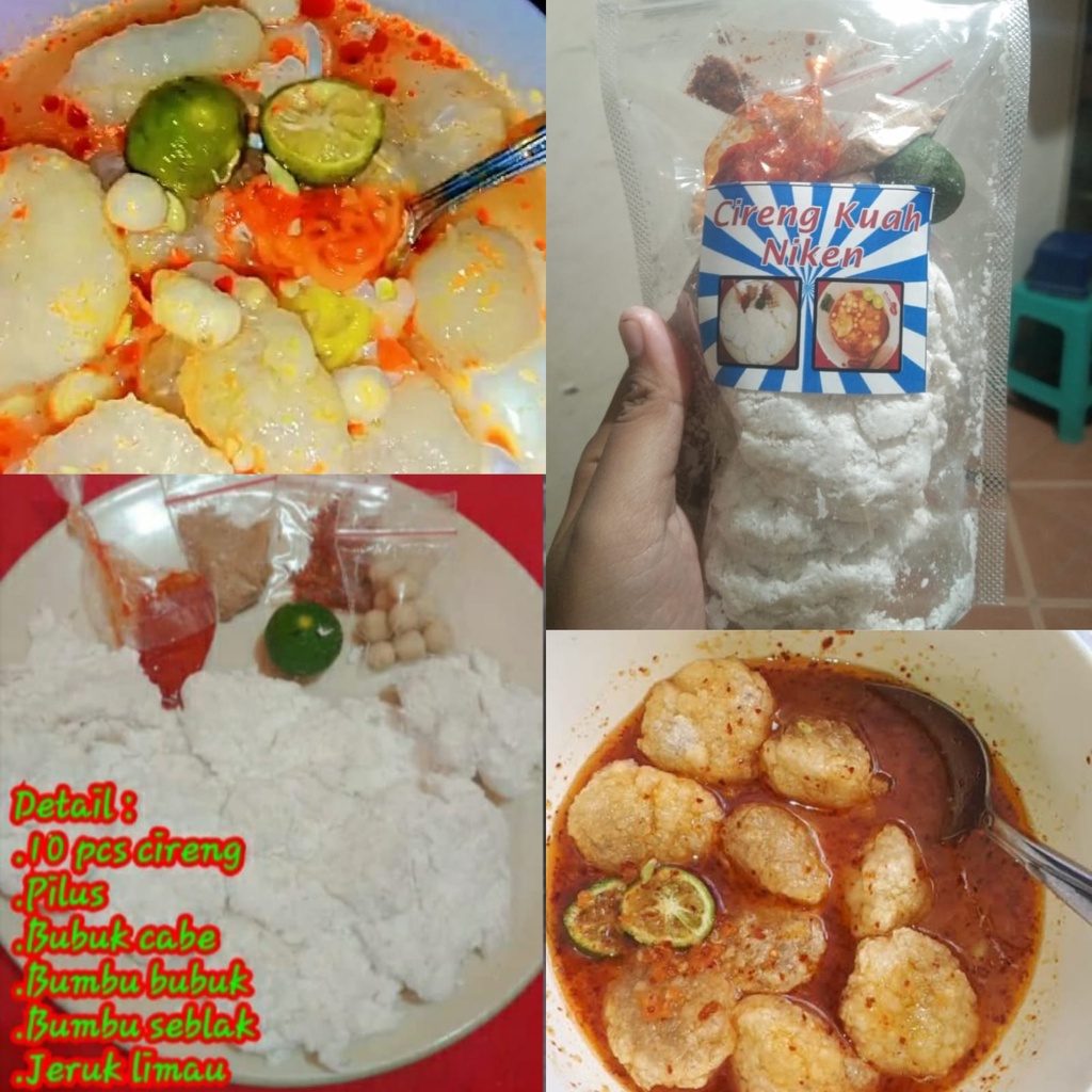 

Cireng Kuah Pedas Niken Cireng Crispy Kuah Frozen