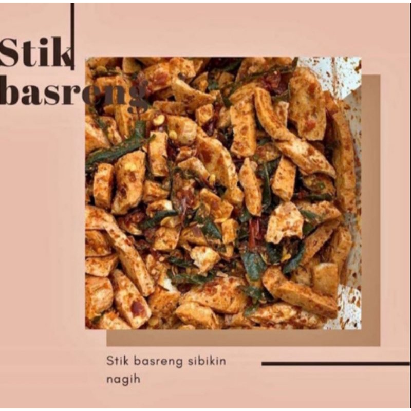 

Basreng baso goreng kemasan pouch 100gr & 150gr ready buatan sendiri