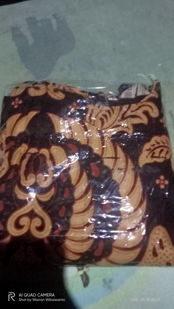 Baju Couple Keluarga Sania Ruffle Batik Couple Ori Ndoro Jowi Dnt Garansi Termurah - Gurita Kuning