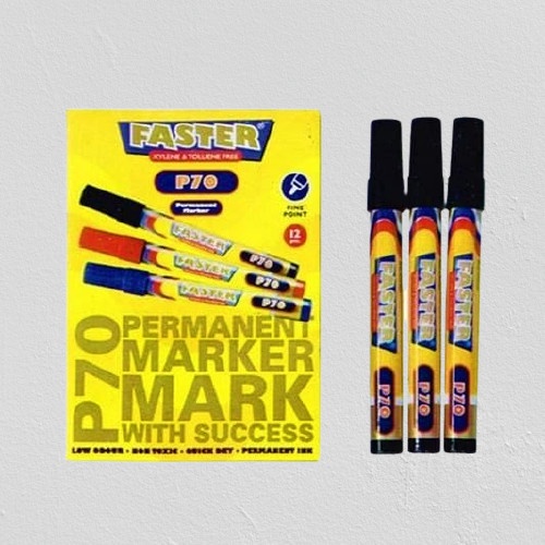 

Spidol Permanent Faster P70 Permanent Marker HITAM