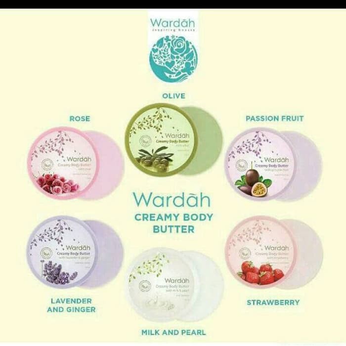 Wardah Creamy Body Butter{150ML/50ML}