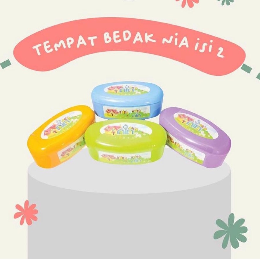 Tempat Bedak Bayi Nia - Tempat Bedak Isi 2