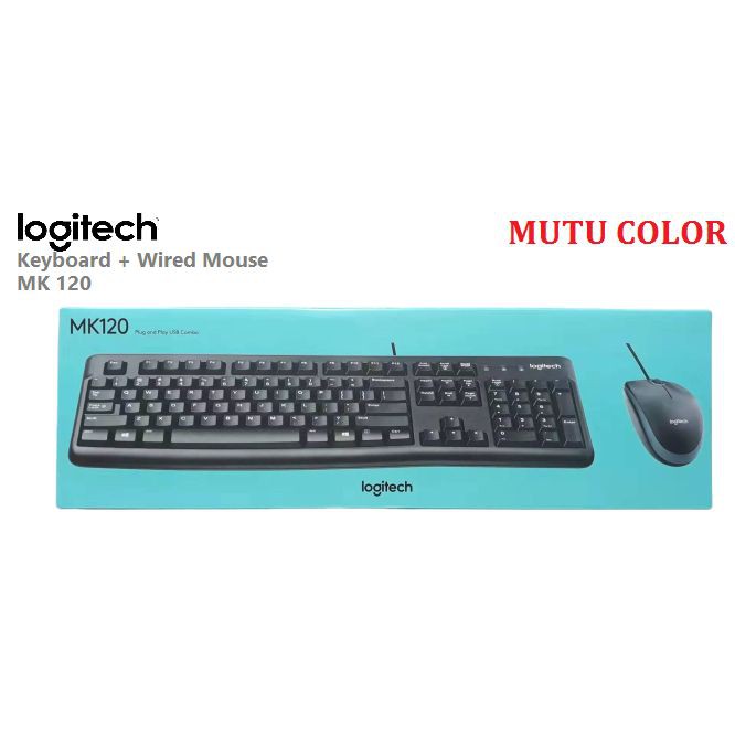 Logitech MK120 Keyboard Mouse Combo