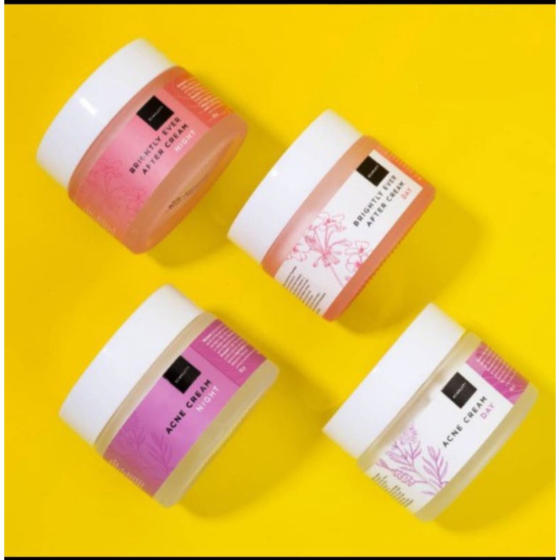 SCARLETT BRIGHT DAY & NIGHT CREAM || ACNE DAY & NIGHT CREAM BPOM