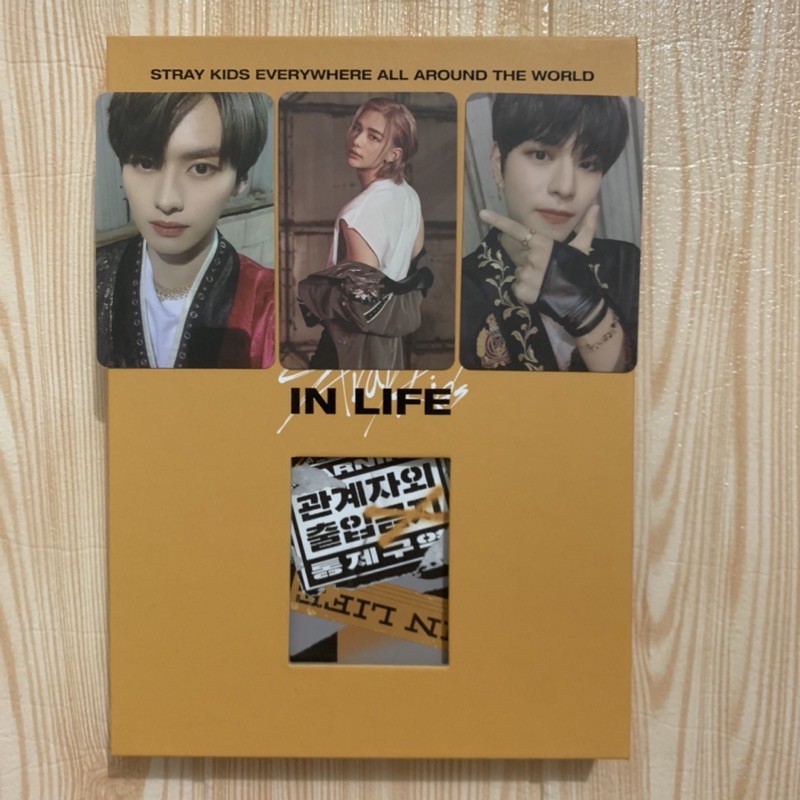 STRAY KIDS In Life InLife Album Only Standart Lee Know Leeknow Seungmin Hyunjin Photocard PC Double