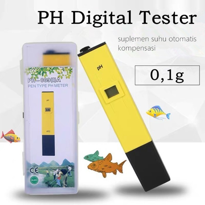 PH Meter PH Digital Tester Alat ukur keasaman air hidroponik kolam
