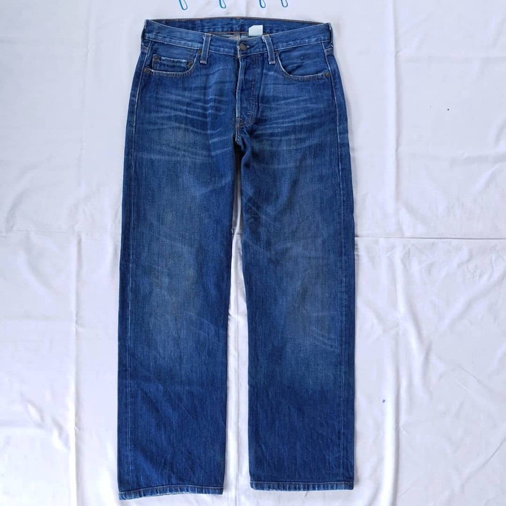 Celana Jeans Pria Thrift 501 Levis Original SIze 30 Second Reguler Fit