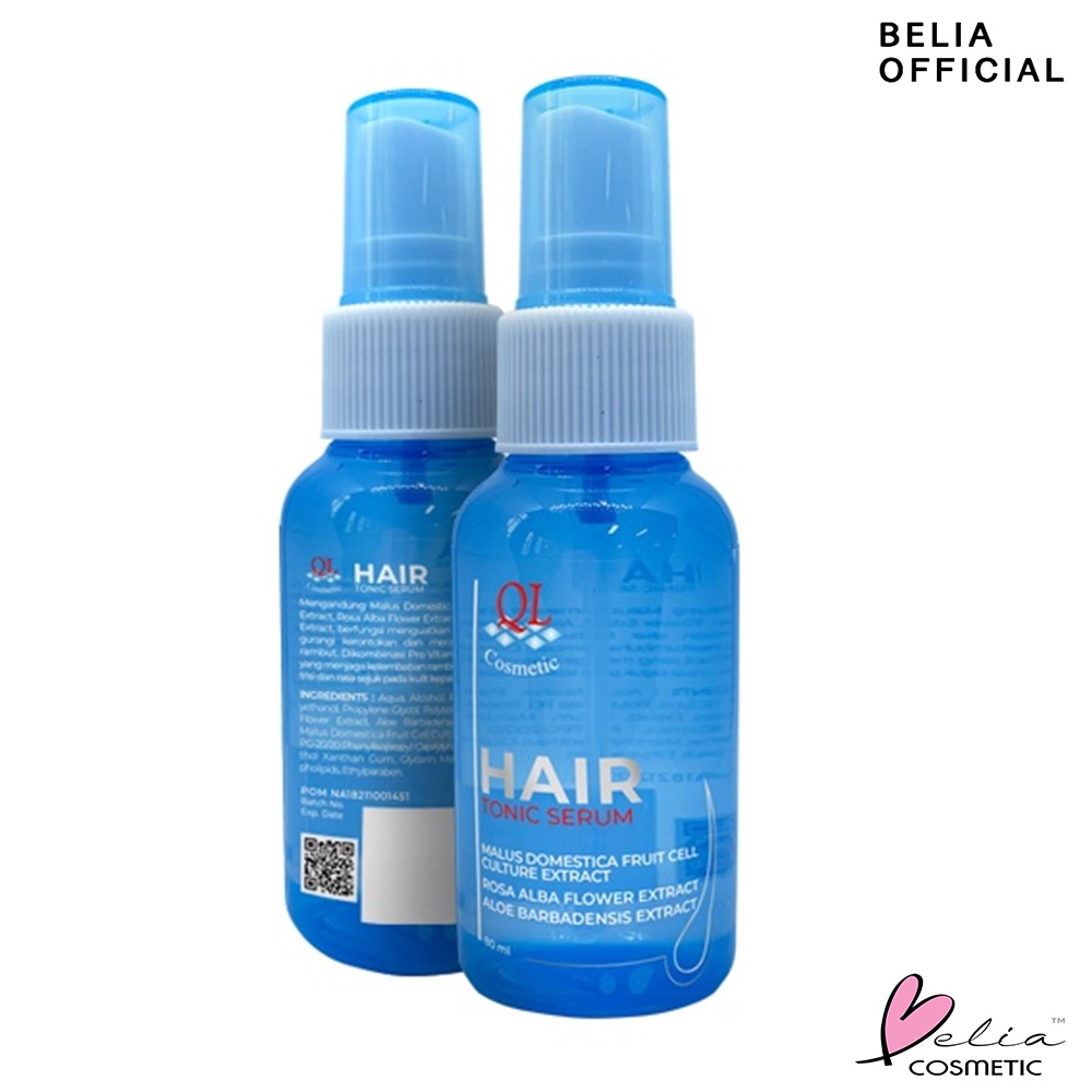 ❤ BELIA ❤ QL Make Up Spray &amp; Hair Tonic Serum | Make Up Lock | Make Up Base | Hair Serum (✔BPOM)