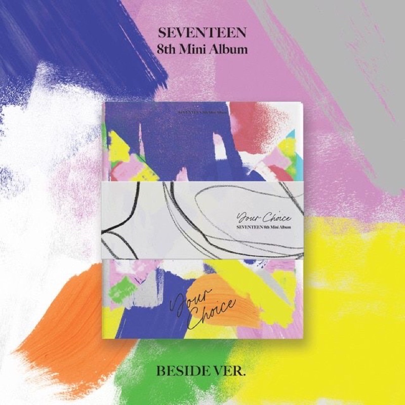 OFFICIAL SEVENTEEN YOUR CHOICE ALBUM BESIDE VERSION