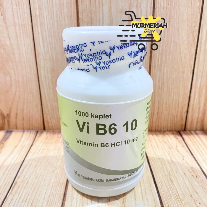 Vitamin B6 10 mg isi 1000 tablet YEKATRIA / Vit B 6