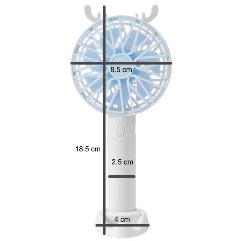 Kipas Angin Mini Holder HP Terbaru / Mini Fan with Stand Holder L18