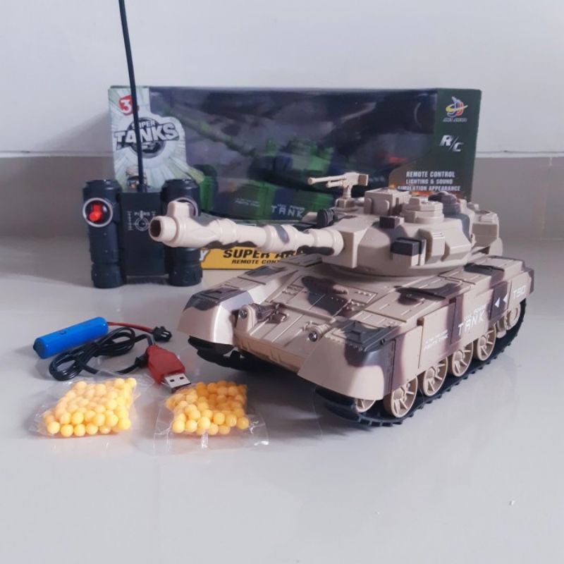 RC War Tank Remote Control - Mainan Mobil Remot Kontrol Anak Edukatif