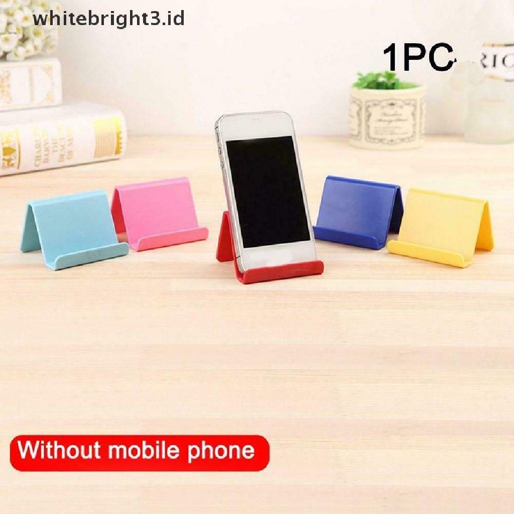 (whitebright3.id) Stand Holder / Dudukan Ponsel / Tablet Universal Mini Serbaguna Untuk Meja