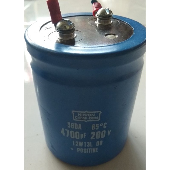 elco nippon chemicon 4700uf/200v cabutan