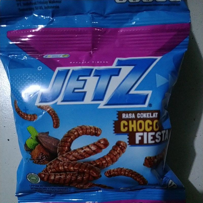 

jetz rasa cokelat choco fiesta 12gr makanan ringan