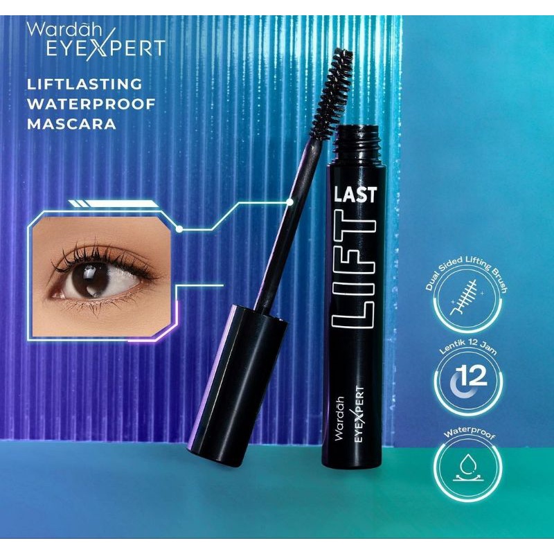 `ღ´ PHINKL `ღ´ Wardah Eyexpert Liflast Waterproof Mascara maskara bulu mata cetar hitam tebal