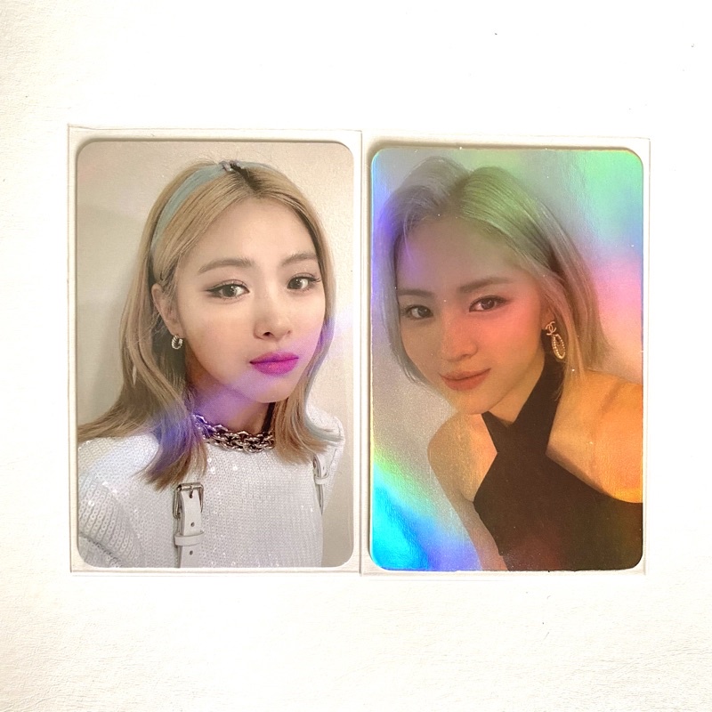 itzy ryujin photocard pc not shy guess who withfans hologram