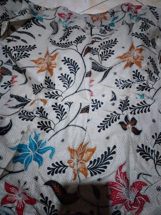 Gamis Batik (cod) Manggar Gamis Batik Pesta Model Terbaru